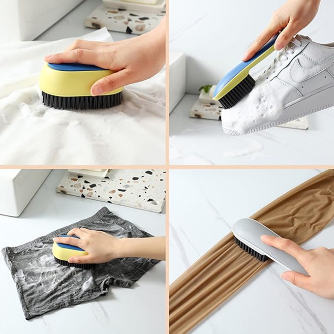 Shoe Cleaning Brush, 2 Pack Laundry Brush Shoe Brush, Soft Scrub Brush - Image 4