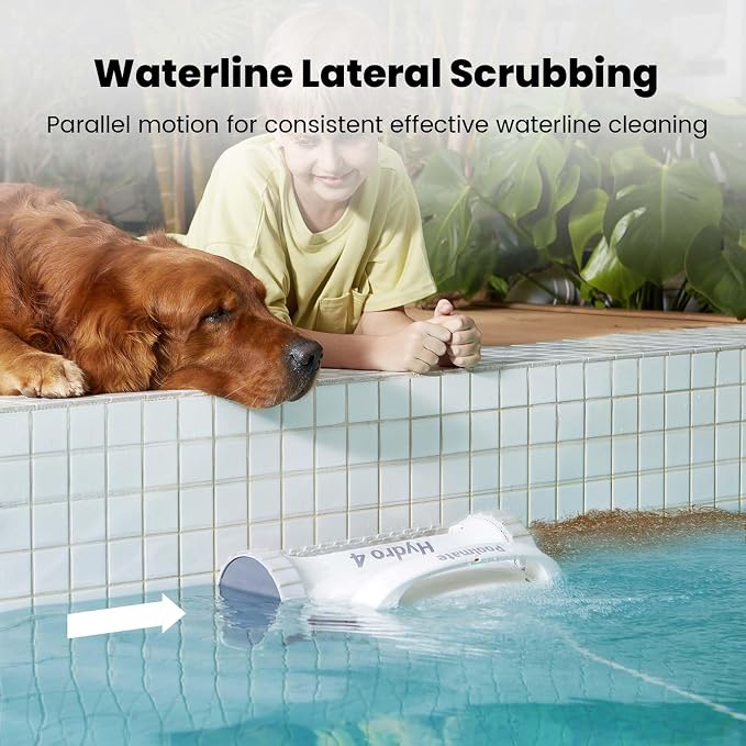 Poolmate Hydro 4 Corded Robotic Pool Cleaner, Pool Vacuum - Image 4