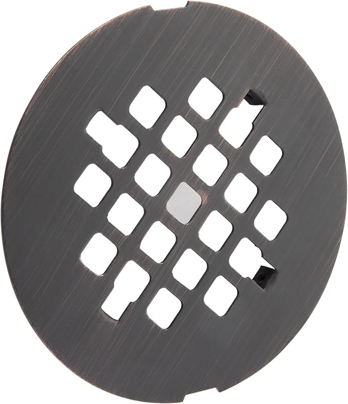 Artiwell 4-1/4” OD Snap-in Shower Drain Cover, Round Shower Drain Strainer Grid - Image 5