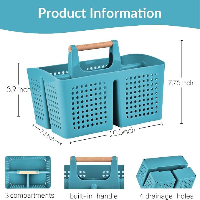 Portable Shower Caddy Basket - Image 2