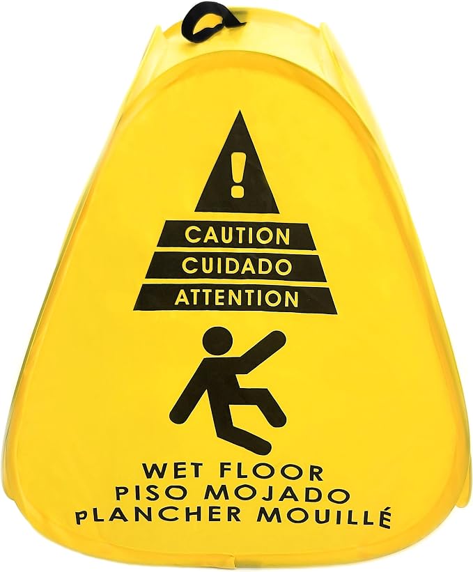 Kraken Sign Co - Pop-up Sign, Pop-up Caution Wet Floor Sign 16 inch - Image 7