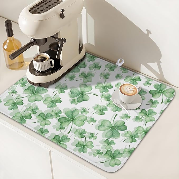 St Patrick's Day Dish Drying Mat - Image 7