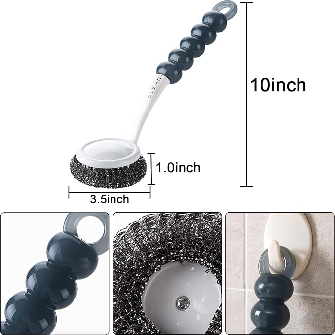 Stainless Steel Wool Scrubber - Image 3