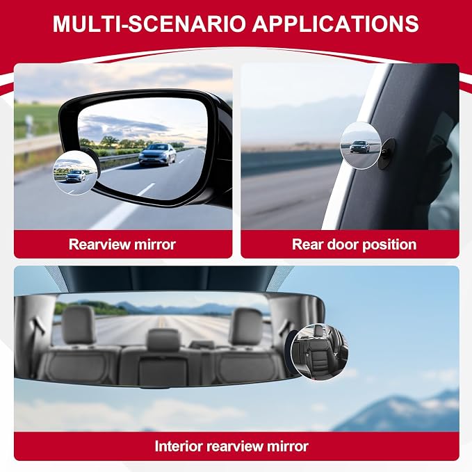 LivTee Blind Spot Mirrors, Exterior Accessories - Image 5