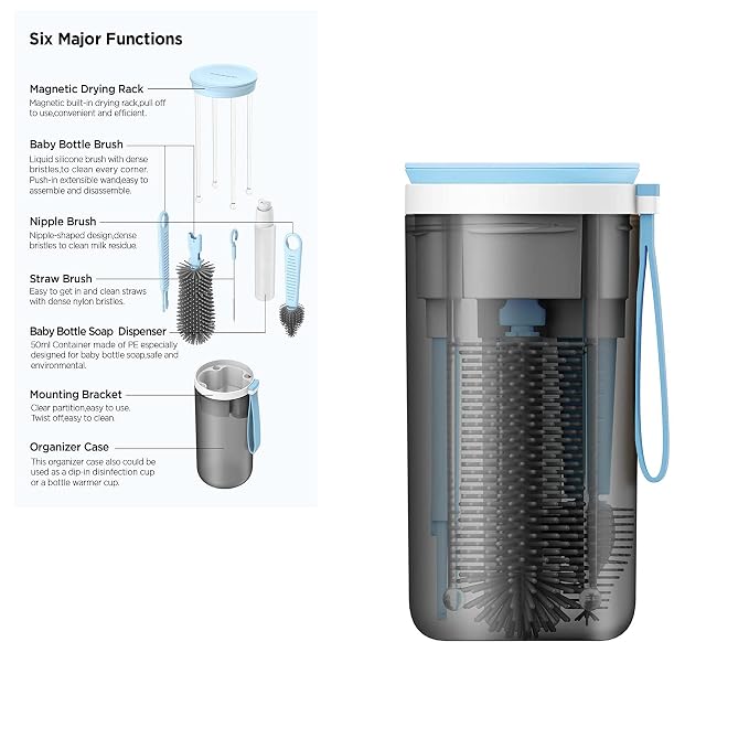 Travel Baby Bottle Drying Rack - Image 2