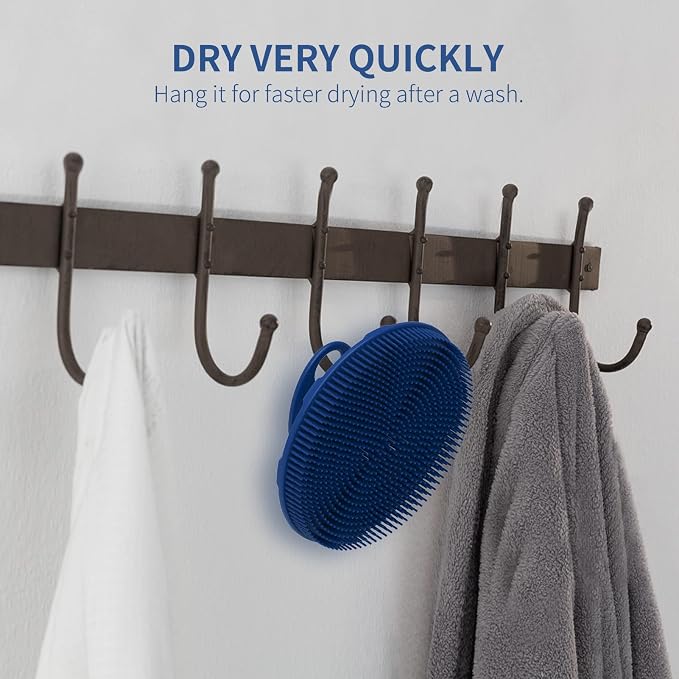 Silicone Body Scrubber, BEAUTAIL Shower Bath Scrubber, More Hygienic Than - Image 5