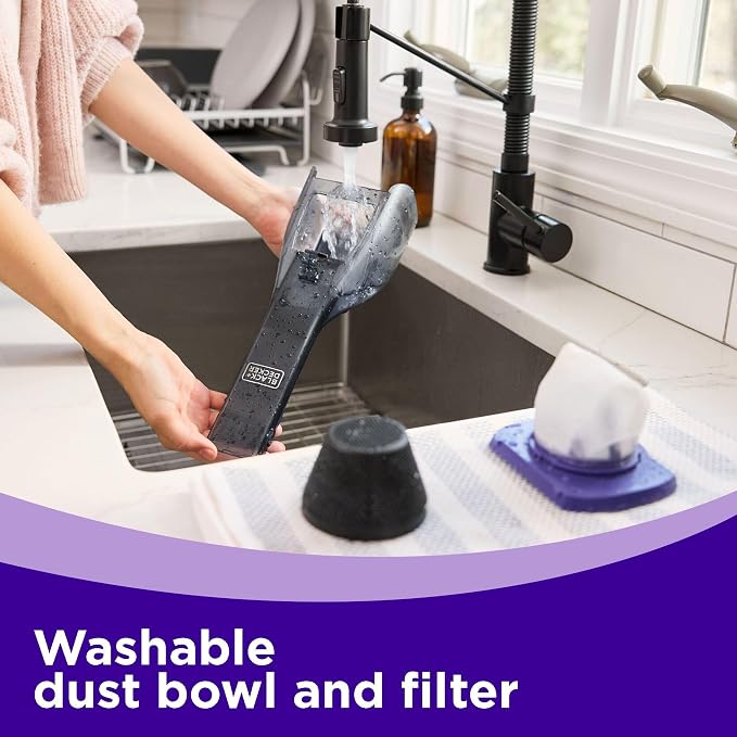 BLACK+DECKER dustbuster Reveal Pet Hair Vacuum, Hand Held Vacuum Cordless - Image 9