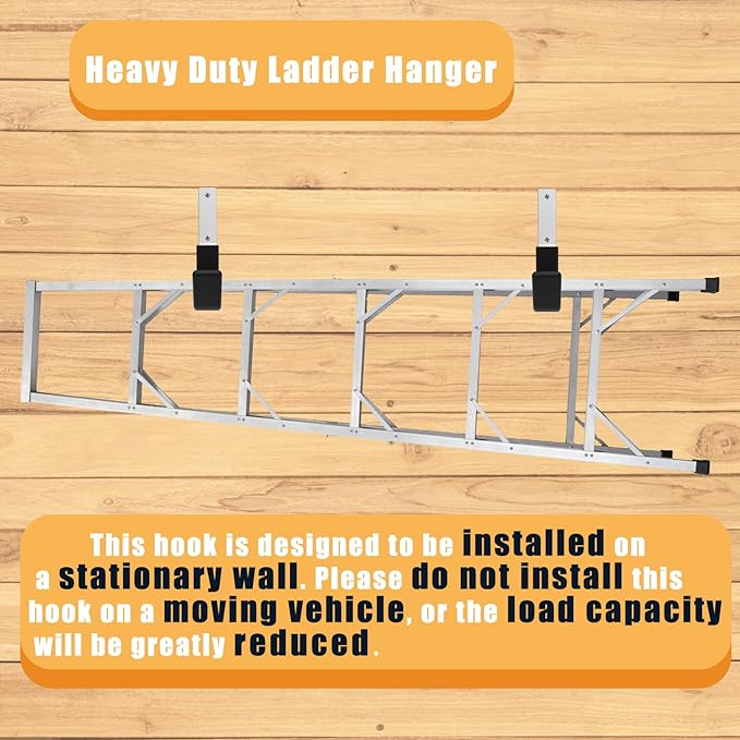 Heavy Duty Utility Hooks for Wall Mount, Garage Wall Hooks, Chainsaw & Leaf - Image 4