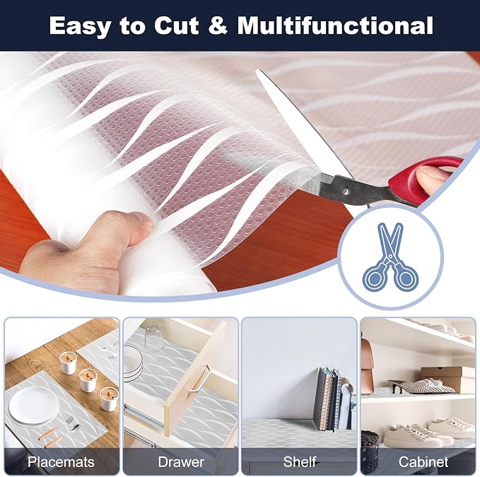 Shelf Liner, Waterproof Refragerator Liner, Drawer Liners - Image 2