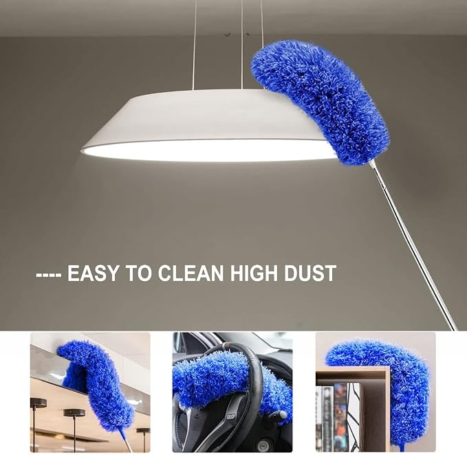 Microfiber Duster Kit High Reach Ceiling Fan Duster - Image 3