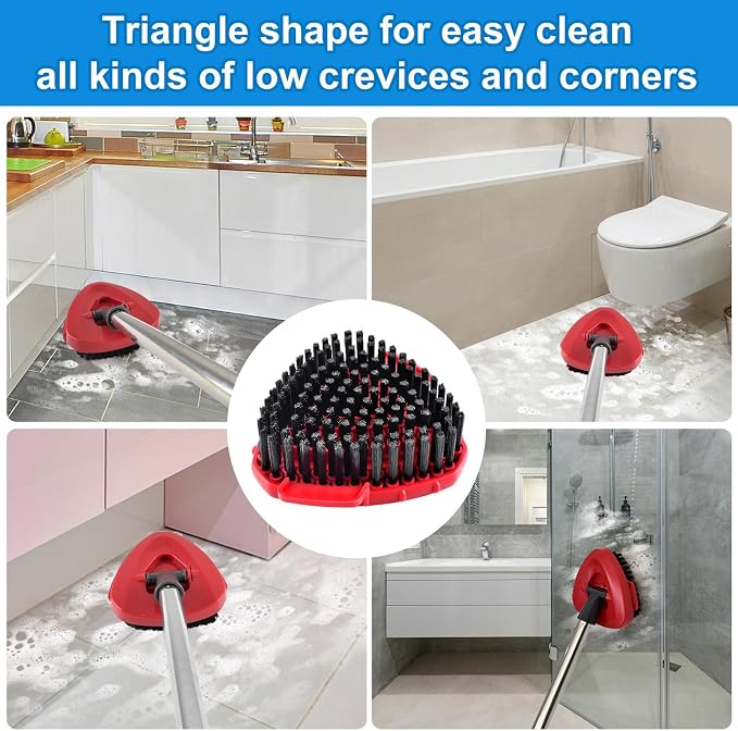 2 Pack Upgrade Scrub Brush Replace Heads Compatible - Image 4