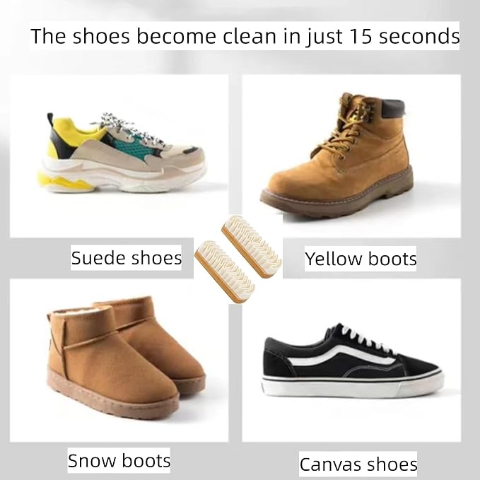 Suede Shoe Brush and Eraser, Suede Shoes Cleaner - Image 4