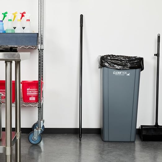 Restaurantware-BROOM HANDLE ONLY: Clean Tek Professional 48 Inch Threaded Broom - Image 9