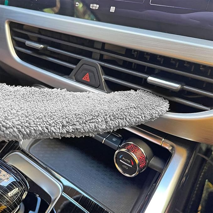 Car Air Vent Cleaning Brush Car Detailing Air Outlet Duster - Image 7