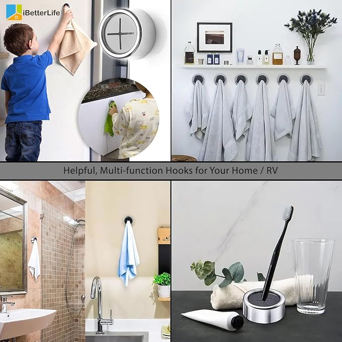 iBetterLife Adhesive Towel Holder - Image 2