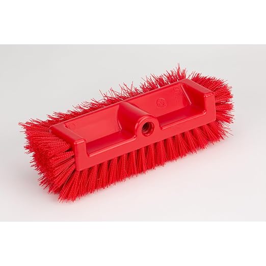 SPARTA Multi-Level Tile Scrub Brush 12" Wide Brush Head, Heavy-Duty Tile - Image 3