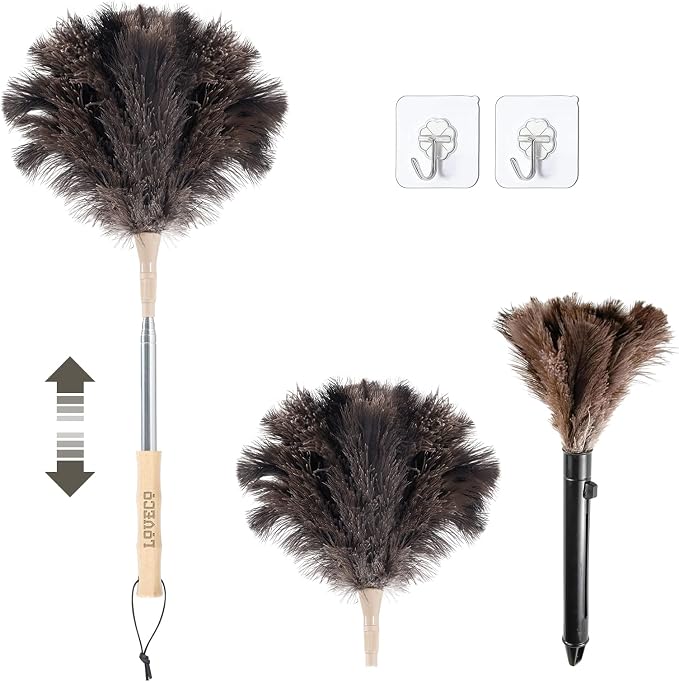 Ostrich Feather Dusters for Cleaning Kit - Image 8