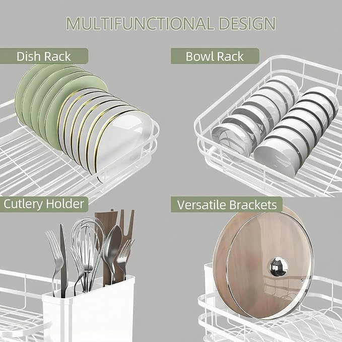 Dish Drying Rack Stainless Steel Drying Racks - Image 3