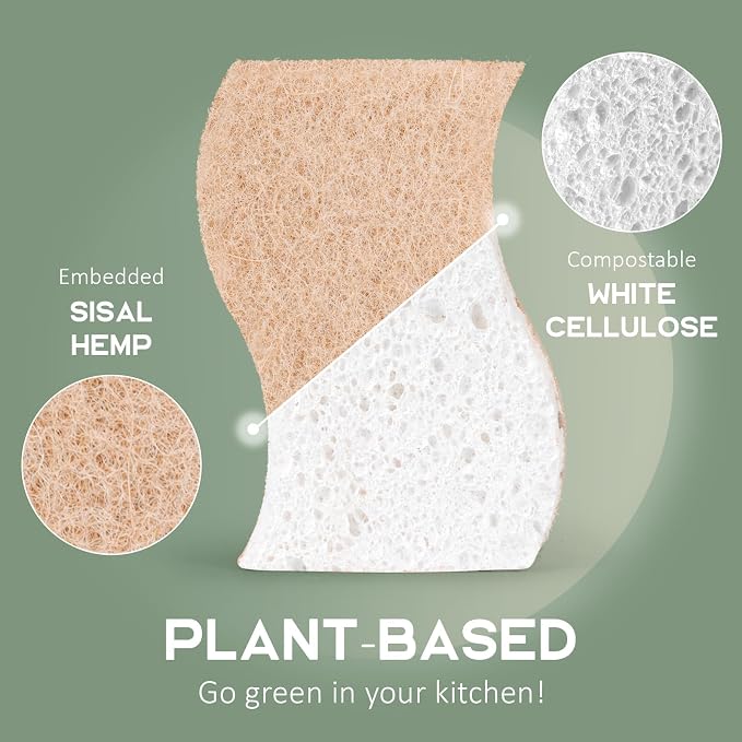 Plant-Based Kitchen Sponges - Image 3