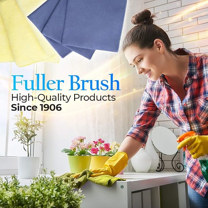 Fuller Brush 181 Dual Action Microfiber Cloths – 3-Pack, Safe on All Surfaces - Image 7
