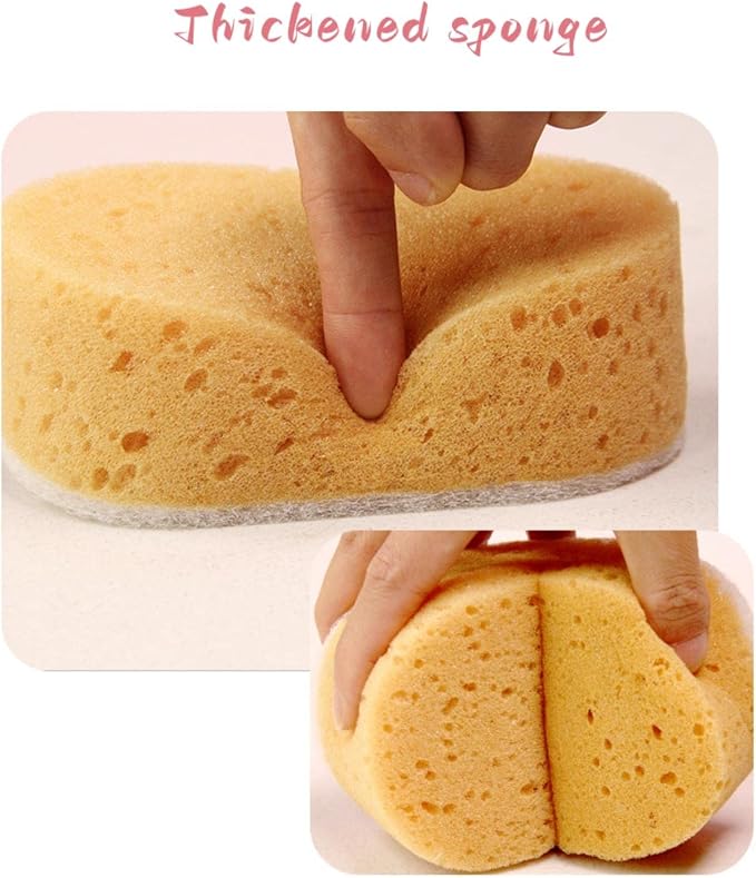 5 Pack Clean Sponges, High Density Large Sponge Wipers, Strong Scrubbing Ability - Image 3