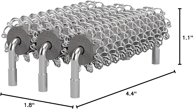 Replacement Brush Head for Bristle Free Grill Brush Compatible - Image 7