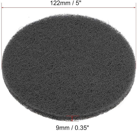 uxcell 5 Inch 1000 Grit Drill Power Brush Tile Scrubber Scouring Pads Cleaning - Image 2