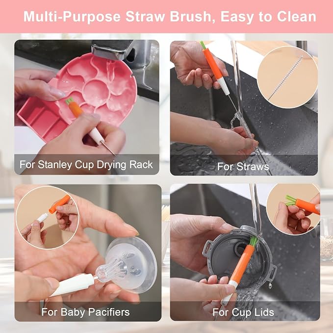 Water Bottle Drying Rack, Silicone Tumbler Drying Rack, Baby Bottle Dryer Holder - Image 3