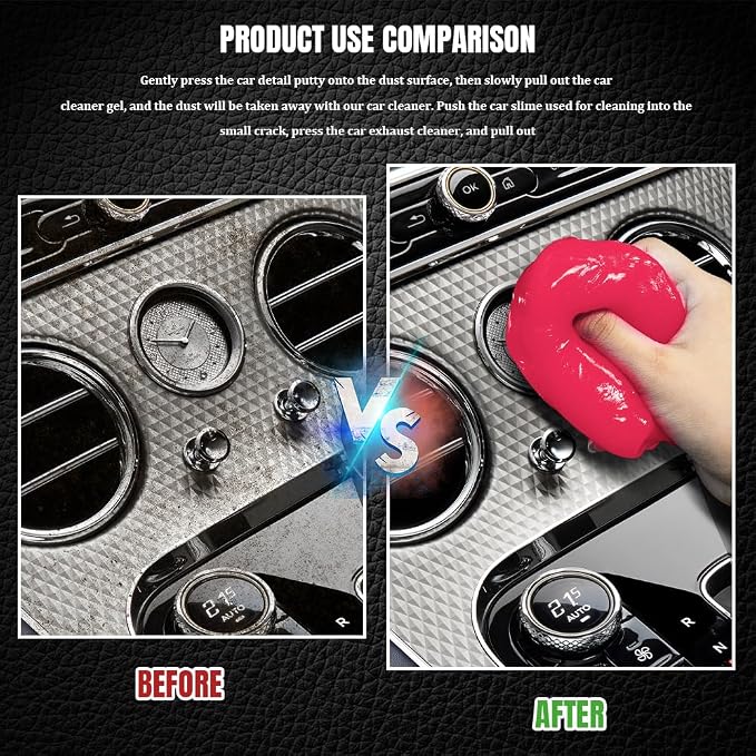 Car Cleaning Gel, Car Cleaning Supplies, Car Cleaning Putty, Universal Car - Image 5