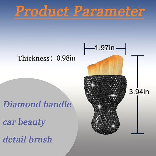 Car Detailing Cleaning Brush, Auto Interior Dust Brush - Image 2