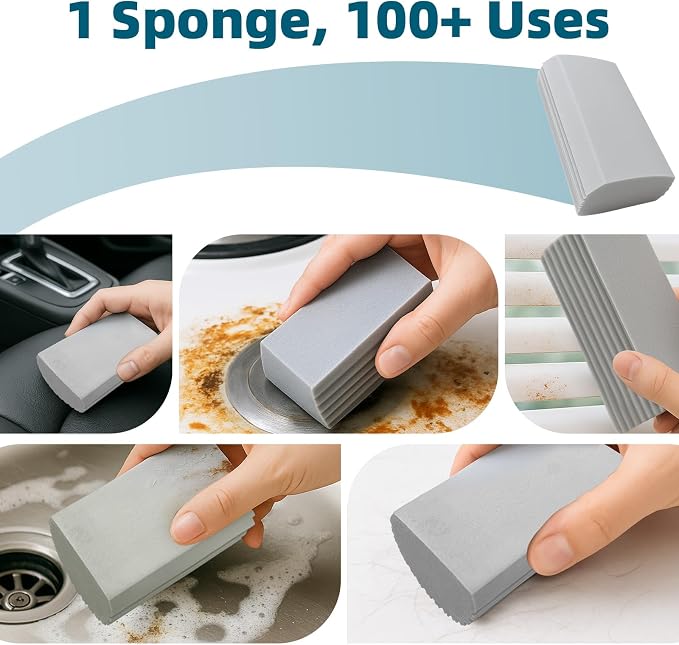 2-Pack Magic Cleaning Sponges - Image 7