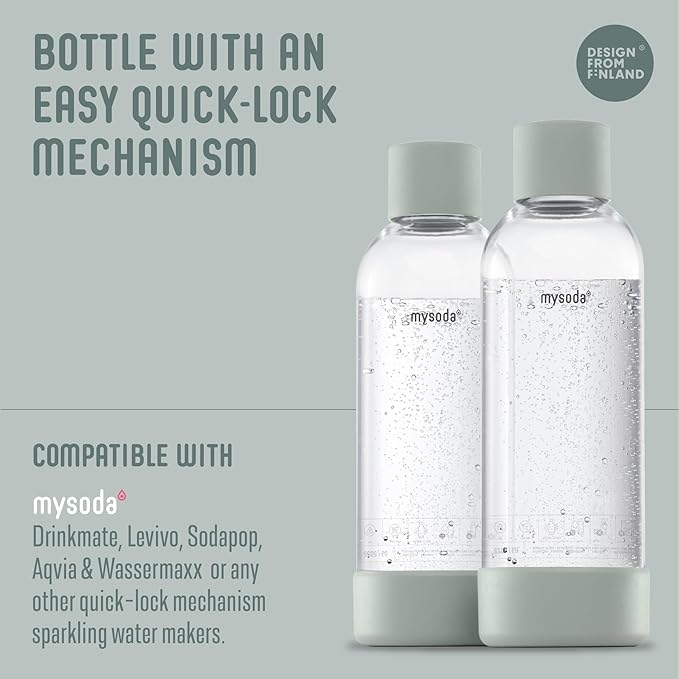 Mysoda Carbonating Bottles 2Pck 1L - Image 2
