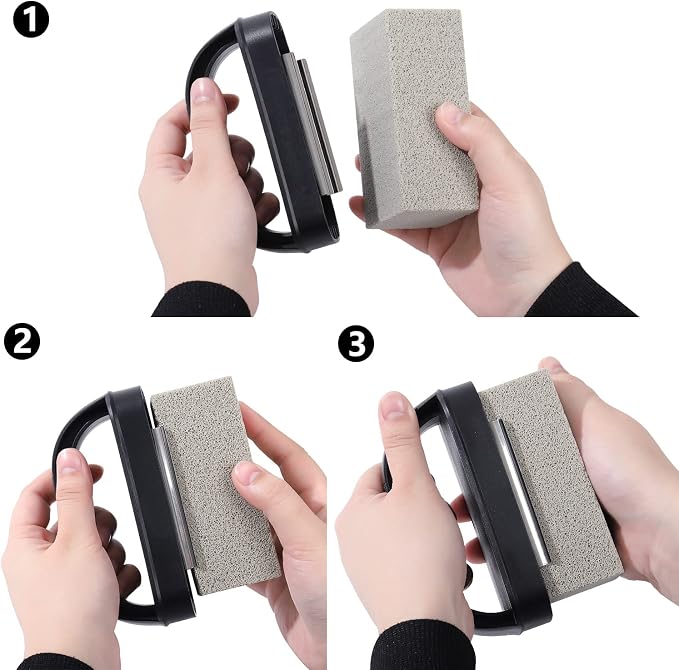 Blackstone Griddle Cleaning Brick Block Heavy Duty Grill Cleaning Stone Bricks - Image 8