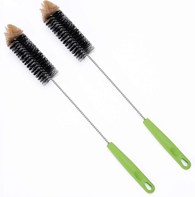 Long Bottle Brush, 17 in Bendable Cleaner Brushes by Haomaomao