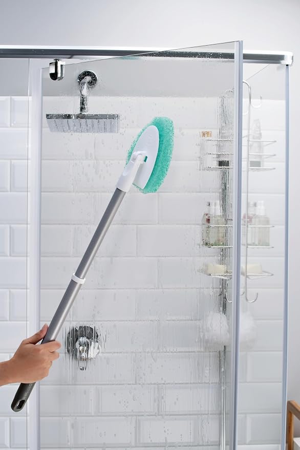 Scotch-Brite Extendable Tub & Tile Scrubber Kit, Includes 1 Handle and 3 - Image 8
