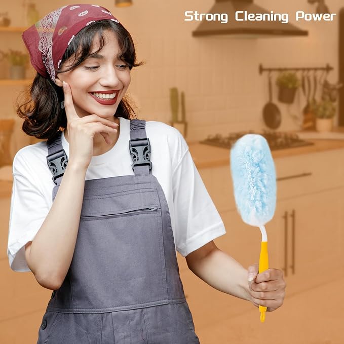 40 Count Duster Refills for Swiffer Duster Handle, 360° Heavy Duty Duster - Image 2