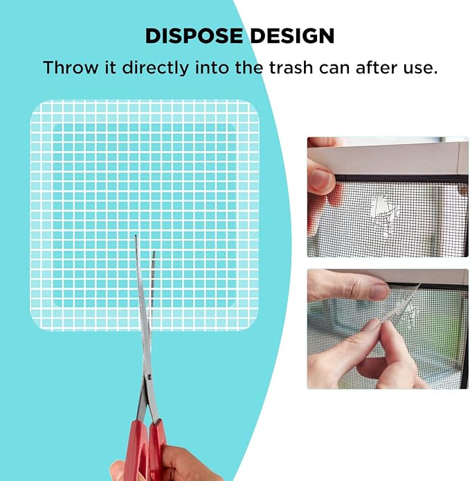 35 Pack Disposable Floor Drain Stickers, Hair Drain Stickers Disposable Shower - Image 6