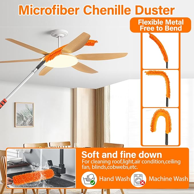 30FT High Reach Duster Cleaning Kit - Image 4