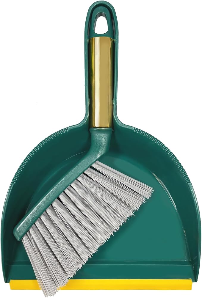 Small Broom with Dustpan Combo Set Mini Broom and Brush Set Hand Sweeper by BSMstonehouseholdsupplies