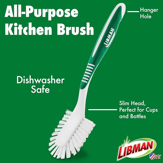 Libman All-Purpose Kitchen Brush | Case of 6 - Image 2