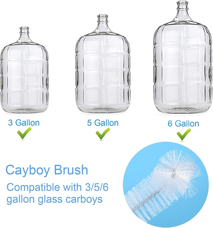 2 Pack 28inch Carboy Brush Carboy Cleaning Brush Carboy Bottle Brush Carboy - Image 3