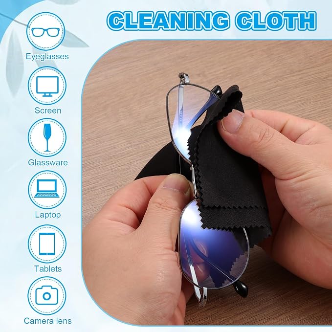 PATIKIL Glasses Cleaning Cloth 7" x 5.6" - Image 4