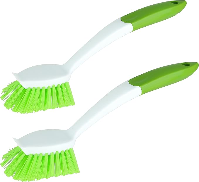 PHYEX 2-Pack Kitchen Green Scrub Brush by PHYEX