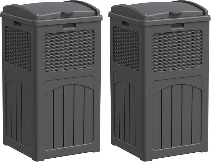 Greesum 33 Gallon Outdoor Trash Can by BuynowfromGreesum