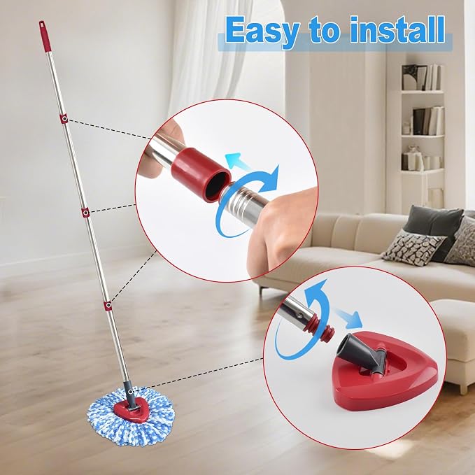 Mop Handle for Ocedar, Mop Handle for O Cedar, Spin Mop Replacement Handle for - Image 3