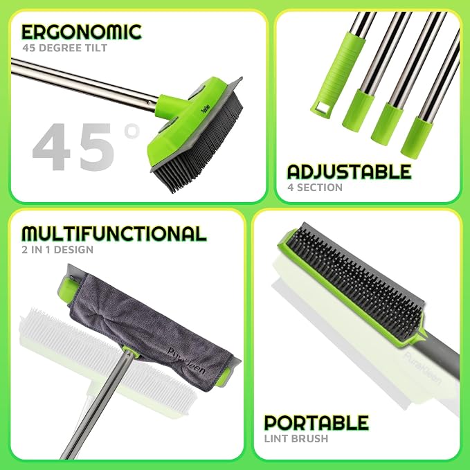 Carpet Rake for Pet Hair Removal - Image 3