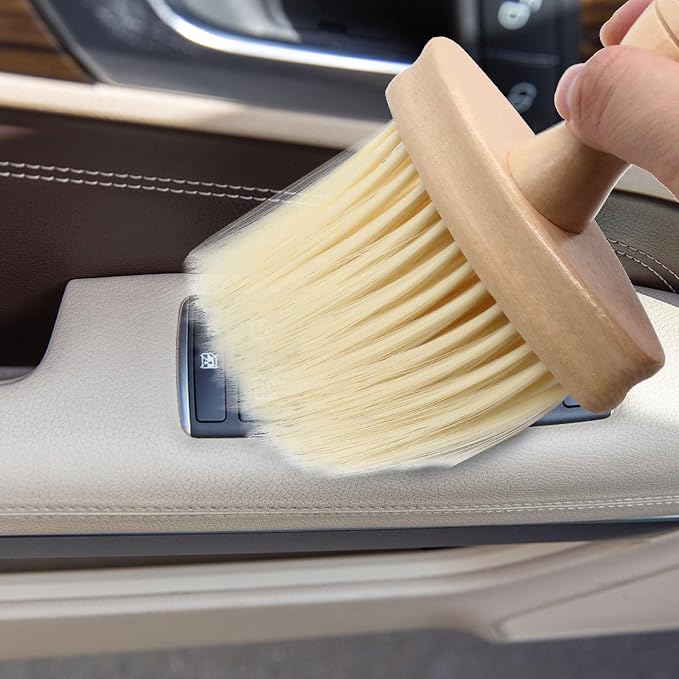 Keyboard Cleaning Brush Anti-Static Wooden Laptop PC Keyboard Cleaner Narrow - Image 4