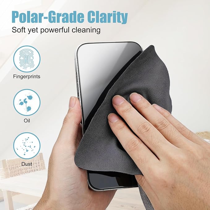 TENOC 6 Pack Microfiber Cleaning Cloths - Image 3