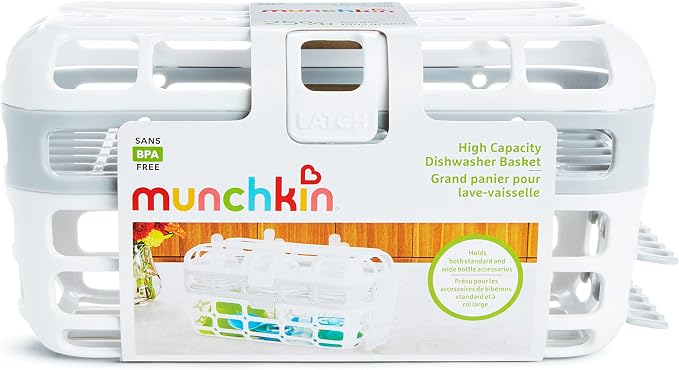 Munchkin® High Capacity Dishwasher Basket, 1 Pack - Image 7