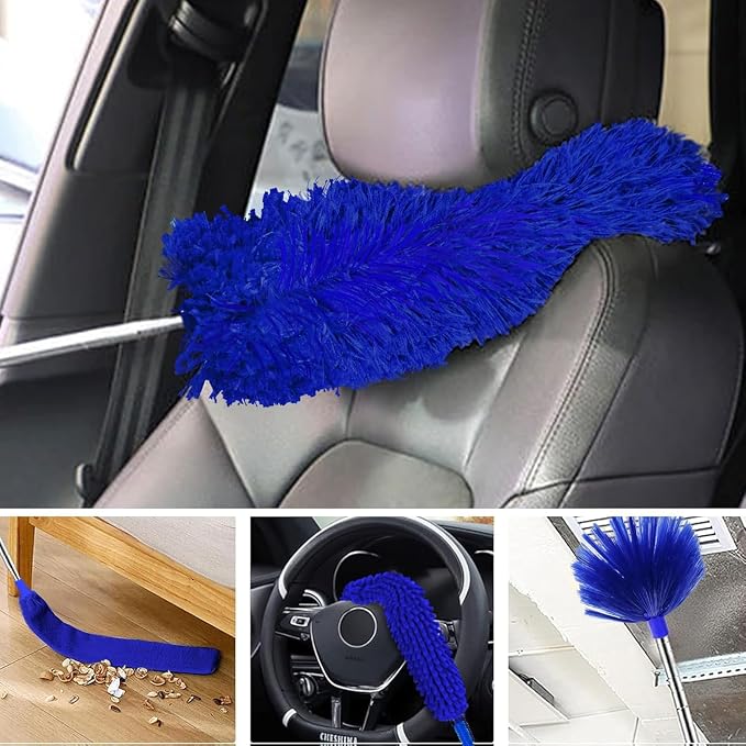 Ceiling Fan Cleaner Dusters for Cleaning 6-in-1 Kit, Cobweb Duster - Image 5